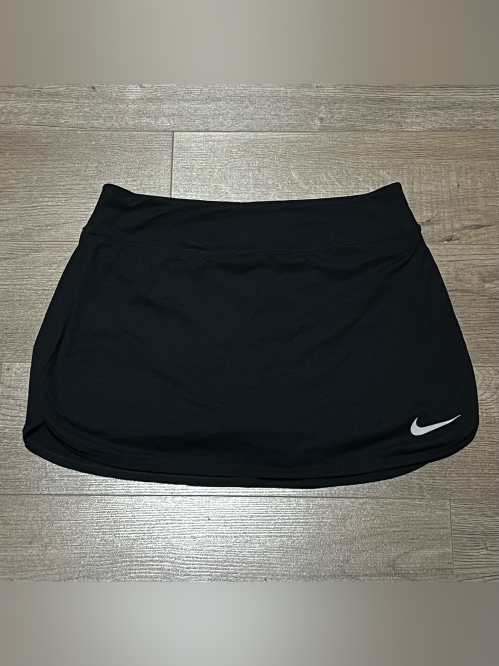Nike Black Women's Athletic Skort with Reflective Swoosh